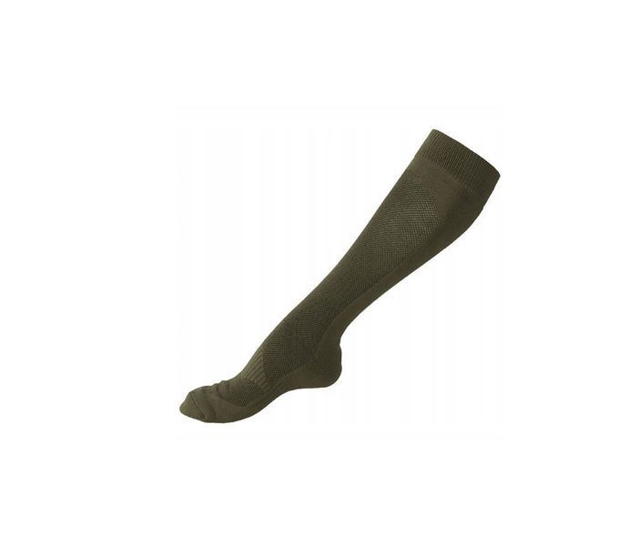 Носки термоактивные длинные Mil-Tec Coolmax Olive 13013001 P1236772 фото
