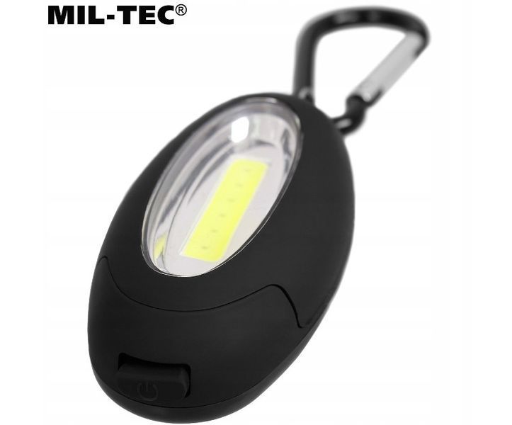 Фонарь брелок Mil-Tec Mini Key Chain Light Black 15183700 P1736 фото