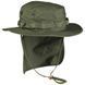 Панама Mil-Tec R/S Boonie with Neck Flap с защитой шеи, тактическая Olive 12326101 A9516 фото 1