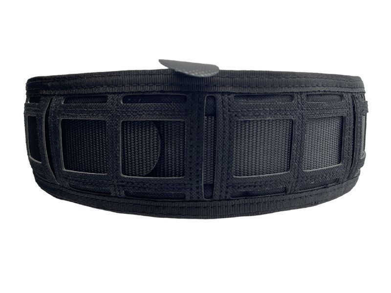 Ремень тактический стрелковый JB Tacticals с лазерной резкой JB-BLT-0004-BLK черный A9120 фото