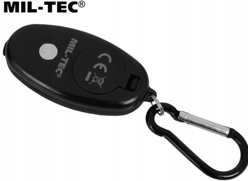 Фонарь брелок Mil-Tec Mini Key Chain Light Black 15183700 P1736 фото