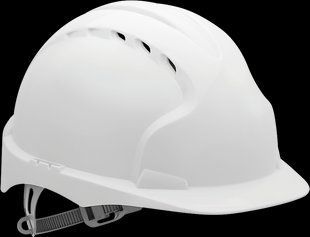 Каска защитная из синтетического материала HDPE JSP KAS-EVO2 белая P1917 фото