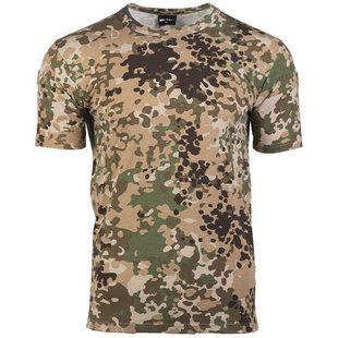 Футболка Mil-tec BW TROPEN T-SHIRT M.NAT.ABZ.ARID FLECK 11014055 A8995 фото