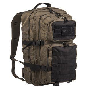 Великий Рюкзак Mil-Tec Assault Pack Large 20 l &mdash; Ranger Green/Black 14002101 M1255551410 фото