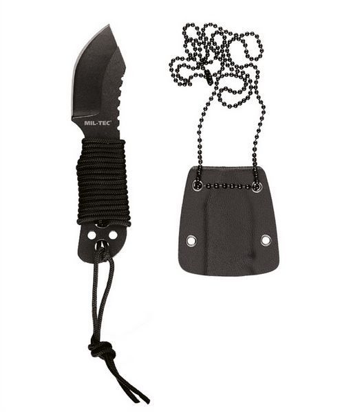 Нож шейный EDC Paracord NECK KNIFE Kydex 10,5 cm 15398400 M928 фото