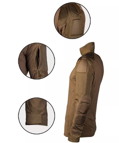 Сорочка Mil-Tec Chimera Combat Shirt Coyote 10516919 M1255552050 фото