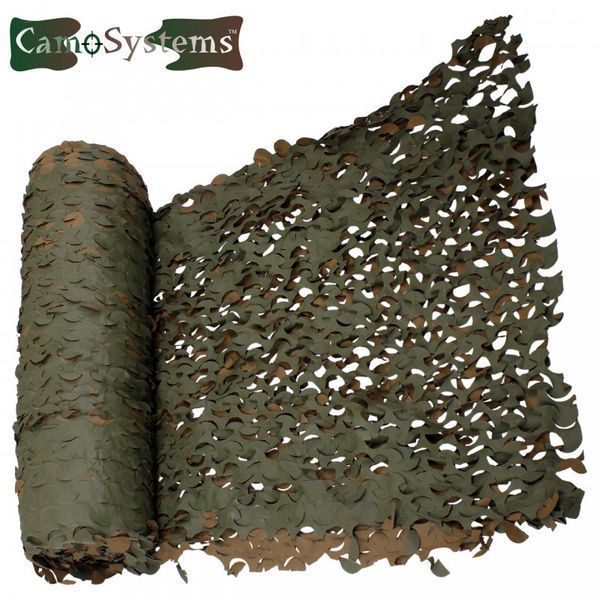 Маскувальна сітка Mil-Tec Rolle 2.4x1M Woodland 14468020 M1255551922 фото