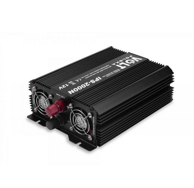 Перетворювач напруги Volt Polska IPS 2000 N 12/230 V (1000/2000W) + USB 3IPSN20012 W2129 фото