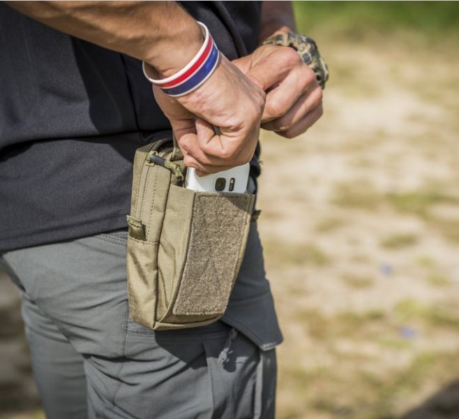 Карман Helikon-Tex NAVTEL Pouch [O.08] - Cordura - Black MO-O08-CD-01 A8168 фото