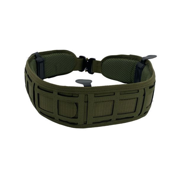 Ремень тактический стрелковый JB Tacticals с лазерной резкой JB-BLT-0004-GRN зеленый A9121 фото