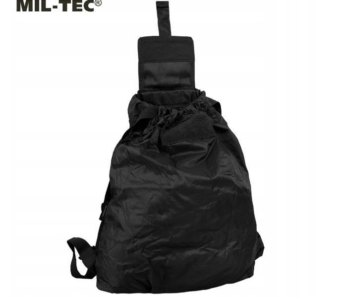 Рюкзак сумка водонепроницаемый складной Mil-Tec ROLL UP 10 л Black 14049002 P123673 фото