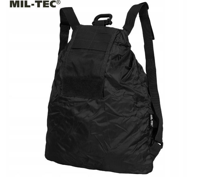 Рюкзак сумка водонепроницаемый складной Mil-Tec ROLL UP 10 л Black 14049002 P123673 фото