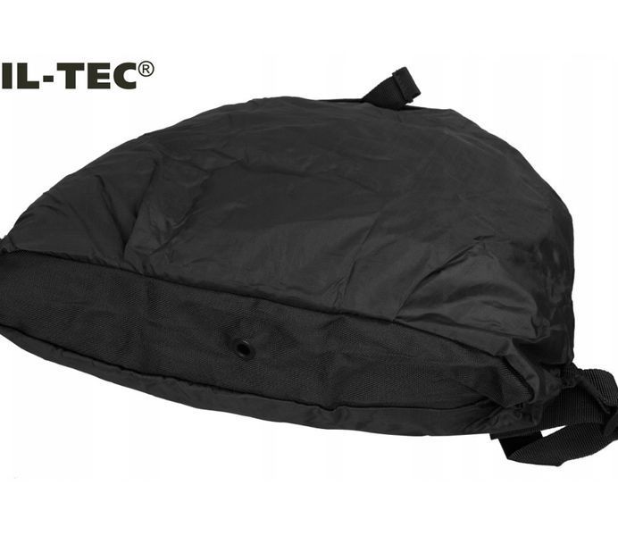 Рюкзак сумка водонепроницаемый складной Mil-Tec ROLL UP 10 л Black 14049002 P123673 фото