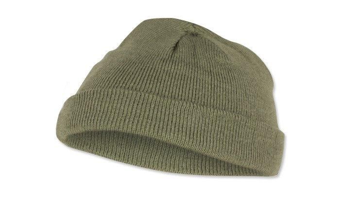 Зимова шапка Шапка-біні Mil-Tec Beanie Cap OLIVE 12138001 M1255552150 фото