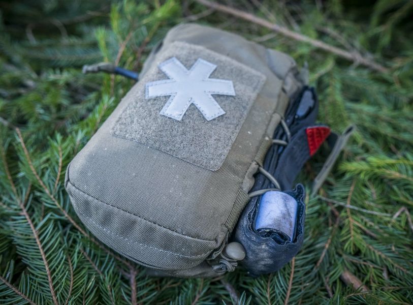 Вкладыш медицинский Helikon-Tex MODULAR INDIVIDUAL MED KIT Pouch - Cordura - US Woodland MO-M02-CD-03 A8317 фото