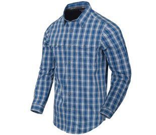 Рубашка в клетку Helikon-Tex Covert Concealed Carry Blue Plaid KO-CCC-CB-PD P1237080 фото
