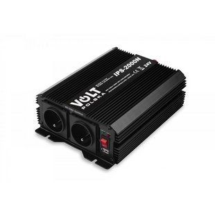Перетворювач напруги Volt Polska IPS 2000 N 24/230 V (1000/2000W) + USB 3IPSN20024 W2130 фото