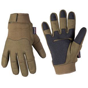 Перчатки Перчатки outdoor зимние с мембраной ARMY GLOVES WINTER Mil-Tec Thinsulate Oliva 12520801 M1255552152 фото
