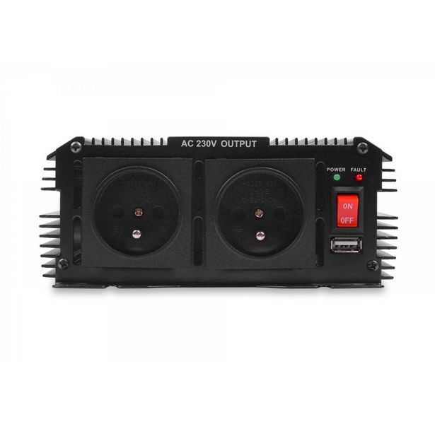 Перетворювач напруги Volt Polska IPS 2000 N 24/230 V (1000/2000W) + USB 3IPSN20024 W2130 фото