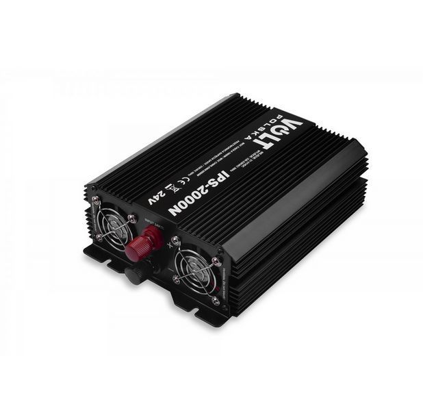 Перетворювач напруги Volt Polska IPS 2000 N 24/230 V (1000/2000W) + USB 3IPSN20024 W2130 фото