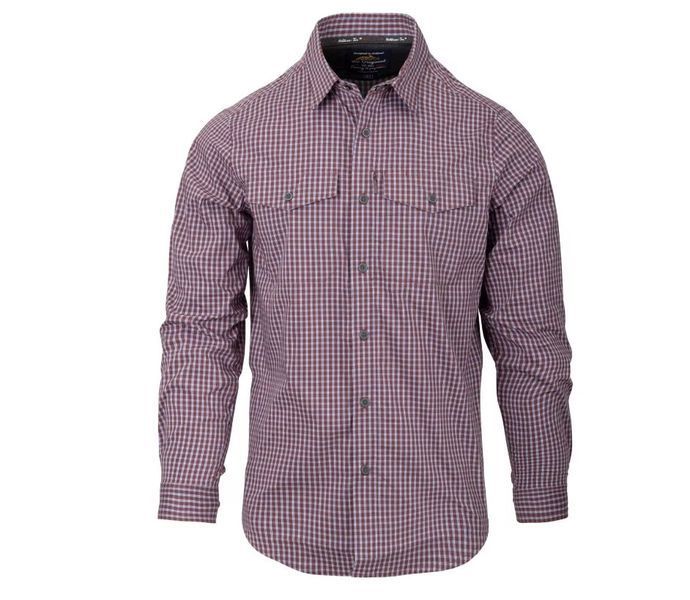 Рубашка в клетку Helikon-Tex Covert Concealed Carry Blue Plaid KO-CCC-CB-PD P1237080 фото