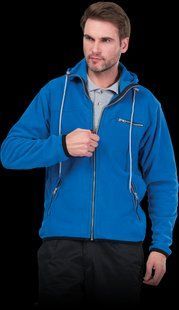 Толстовка флісова з капюшоном REIS POLAR-HOOD N синя M P123757045 фото