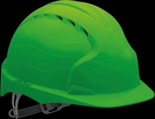 Каска защитная из синтетического материала HDPE JSP KAS-EVO2 зеленая P1918 фото