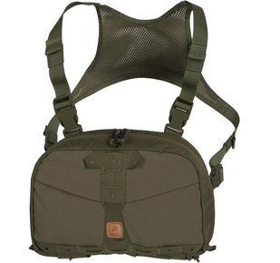 Сумка рюкзак нагрудна Helikon-Tex Chest Pack Numbat Green/Olive Green TB-NMB-CD-1202A P1556 фото