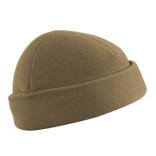 Шапка докер флисовая Helikon-Tex DOKERKA FLEECE COYOTE CZ-DOK-FL-11 M12255551839 фото