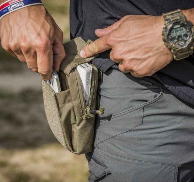 Карман Helikon-Tex NAVTEL Pouch [O.08] - Cordura - Shadow Grey MO-O08-CD-35 A8170 фото