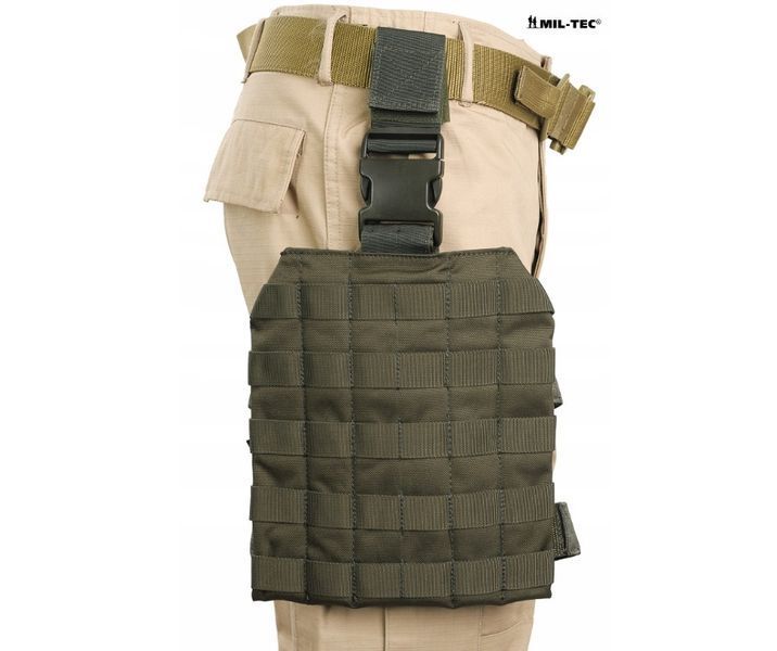 Панель для ніг Mil-Tec Leg Base MOLLE Black 13484002 N769 фото