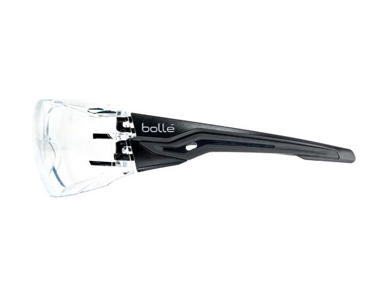 Тактичні легкі окуляри Bolle Silex+ BSSI Clear Platinum P1618 фото