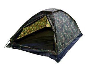 Намет двомісний водонепроникний Mil-Tec IGLU STANDARD Woodland 14207020 M1255552277 фото