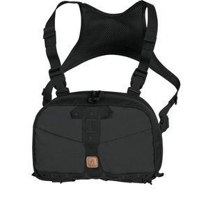 Сумка рюкзак нагрудна Helikon-Tex Chest Pack Numbat Black TB-NMB-CD-01 P1557 фото