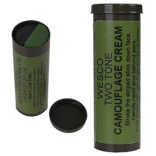 Фарба камуфляжна Mil-Tec STICK Чорний Зелений 60 г 16337000 P1517 фото