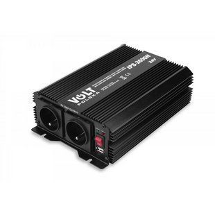 Перетворювач напруги Volt Polska IPS 2600 N 24/230 V (1300/2600W) + USB 3IPSN26024 W2132 фото