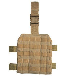 Панель для ніг Mil-Tec Leg Base MOLLE coyote brown 13484005 N770 фото