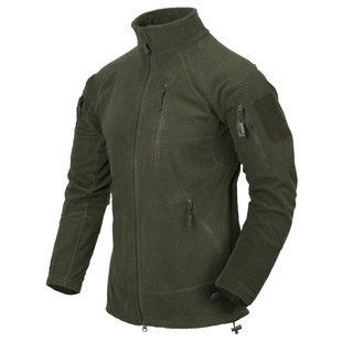 Толстовка флісова Helikon-Tex ALPHA TACTICAL GRID FLEECE Olive Green BL-ALT-FG-02 M125555934 фото