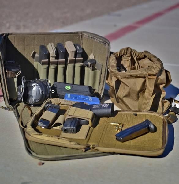 Сумка для пистолета Helikon-Tex DOUBLE PISTOL WALLET CORDURA Shadow Grey MO-DPW-CD-35 M1255551737 фото