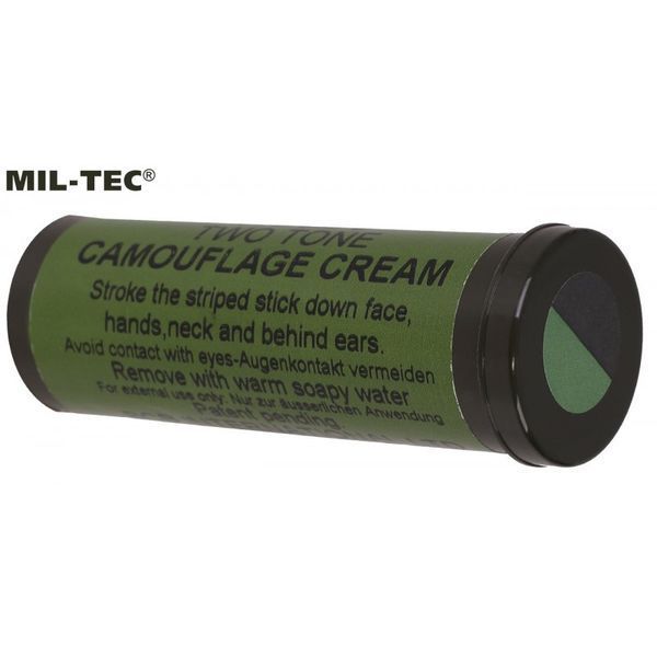 Фарба камуфляжна Mil-Tec STICK Чорний Зелений 60 г 16337000 P1517 фото