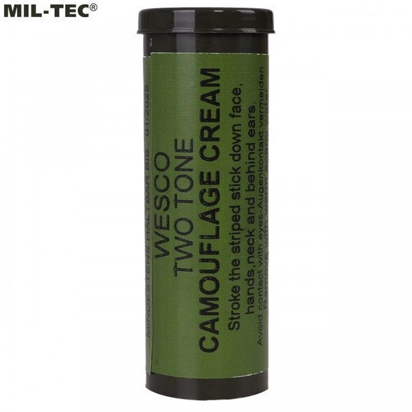 Фарба камуфляжна Mil-Tec STICK Чорний Зелений 60 г 16337000 P1517 фото