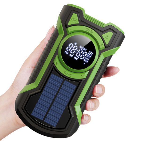 Радио аварийное с динамо-машиной и Powerbank'ом 5000 мАч JB Tacticals JB-RAD-0007-GRN A9827 фото