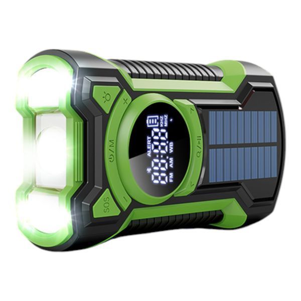 Радио аварийное с динамо-машиной и Powerbank'ом 5000 мАч JB Tacticals JB-RAD-0007-GRN A9827 фото