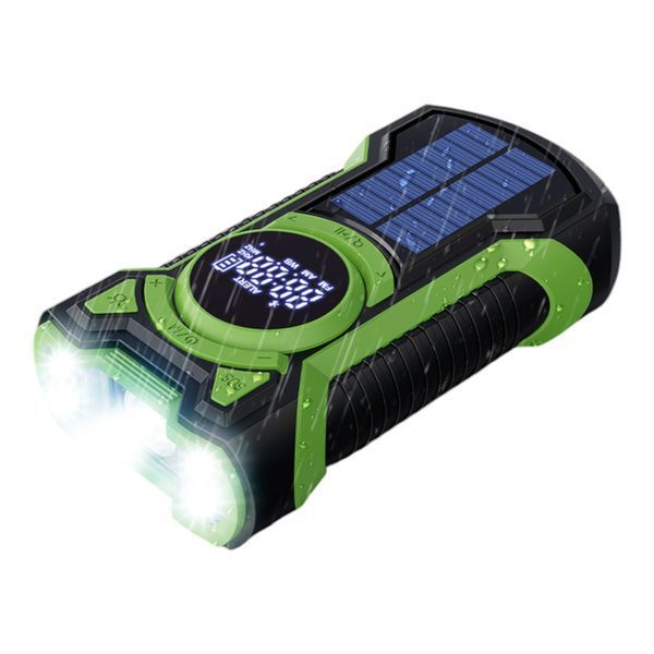 Радио аварийное с динамо-машиной и Powerbank'ом 5000 мАч JB Tacticals JB-RAD-0007-GRN A9827 фото
