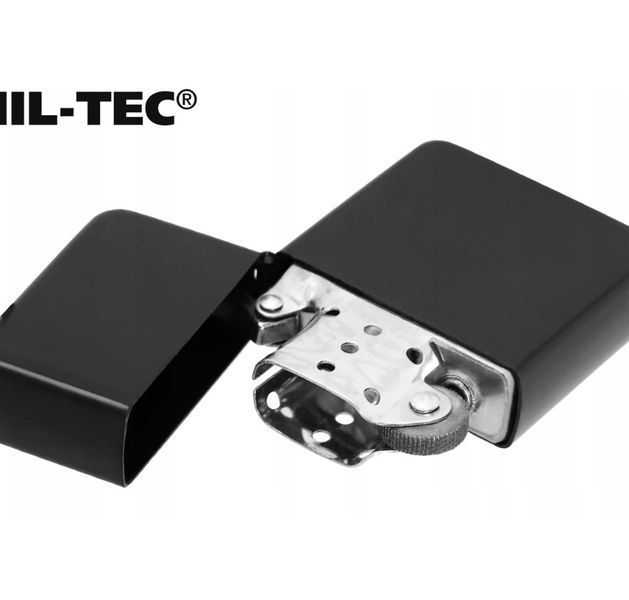 Запальничка бензинова типу ZIPPO Mil-Tec Black 15224002 P123475 фото