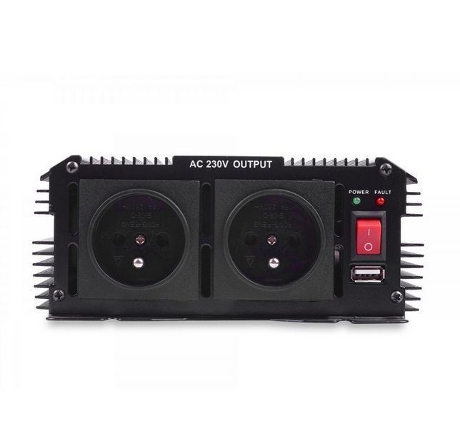 Преобразователь напряжения Volt Polska IPS 2600 N 24/230V (1300/2600W) + USB 3IPSN26024 W2132 фото