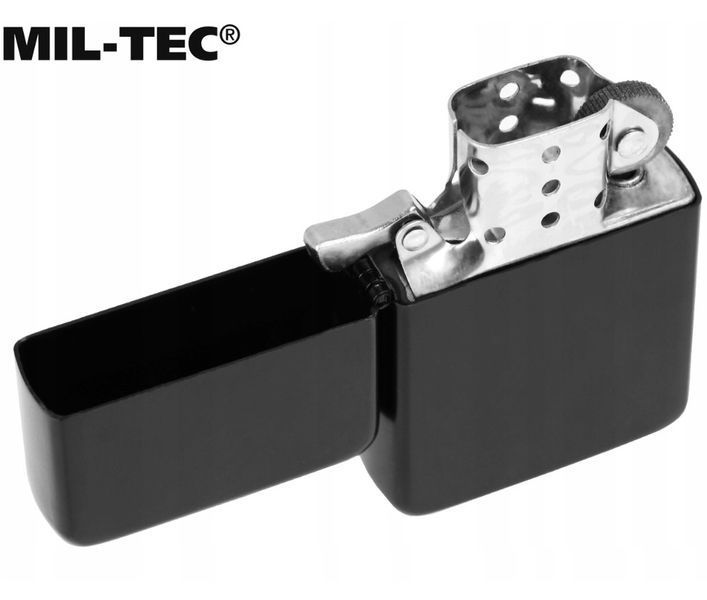 Запальничка бензинова типу ZIPPO Mil-Tec Black 15224002 P123475 фото