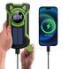 Радио аварийное с динамо-машиной и Powerbank'ом 5000 мАч JB Tacticals JB-RAD-0007-GRN A9827 фото 2