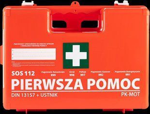 Переносна аптечка першої допомоги PK MOT AZP100 C 28X21X11,5 M12555666 фото
