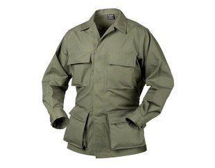 Куртка-кабель Helikon-Tex BDU &mdash; POLYCOTTON RIPSTOP Olive BL-BDU-PR-02 L P1327 фото